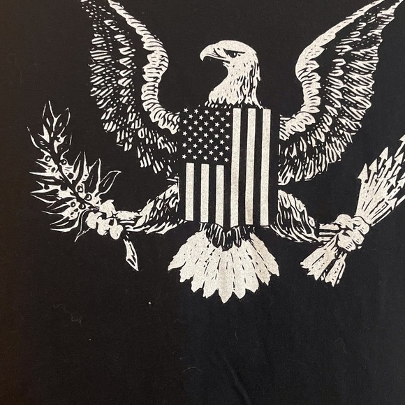 Black Tshirt Patriot Alliance Size Medium Good Condition - Picture 2 of 5